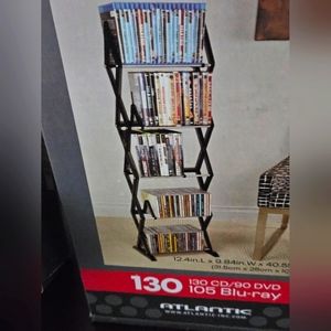 2 Atlantic Mitsu Media Storage Rack